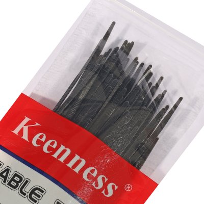 เคเบิ้ลไทร์ KEENNESS สีดำ (100 เส้น/แพ็ค) รุ่น NCB3615-NCB4735