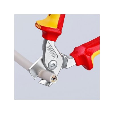 กรรไกรตัดสายไฟ KNIPEX รุ่น STEPCUT