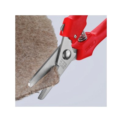 กรรไกรอเนกประสงค์มีสปริงและตัวล็อค KNIPEX