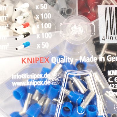 กล่องอุปกรณ์ปลอกหุ้มสายไฟชนิดฉนวน KNIPEX NO.906 รุ่น 97 99 906