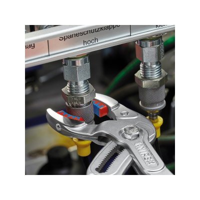 คีมคอม้าสำหรับไซฟอนและข้อต่อ เคลือบโครม KNIPEX 250 มม. รุ่น K521-8113250