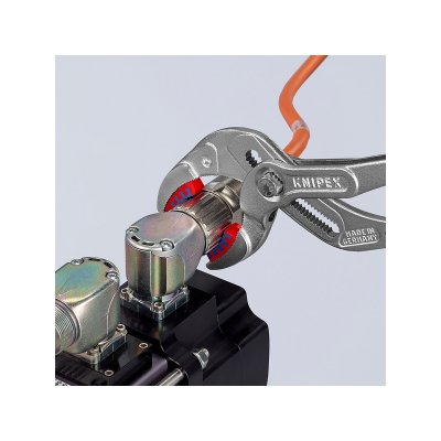 คีมคอม้าสำหรับไซฟอนและข้อต่อ เคลือบโครม KNIPEX 250 มม. รุ่น K521-8113250