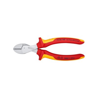 คีมตัดปากเฉียง ด้าม VDE KNIPEX 160 มม. รุ่น X-CUT