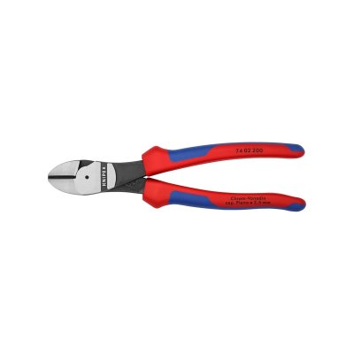 คีมตัดปากเฉียง แรงงัดสูง เคลือบดำ KNIPEX 200 มม. รุ่น K521-7402200