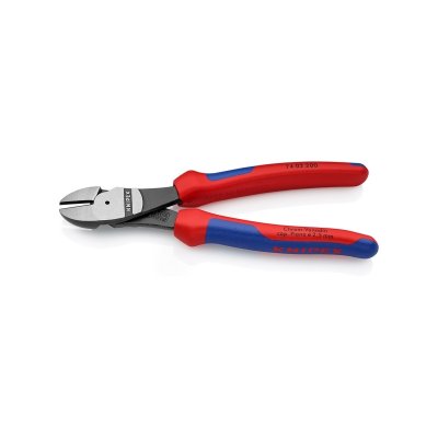 คีมตัดปากเฉียง แรงงัดสูง เคลือบดำ KNIPEX 200 มม. รุ่น K521-7402200