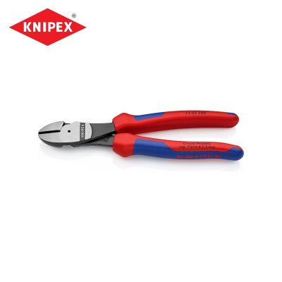 คีมตัดปากเฉียง แรงงัดสูง เคลือบดำ KNIPEX 200 มม. รุ่น K521-7402200