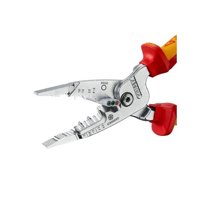 คีมปากรวมงานไฟฟ้า Wire Stripper รุ่น Metric KNIPEX 13 76 200 ME