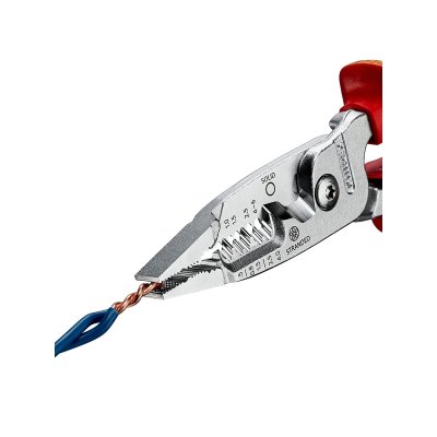 คีมปากรวมงานไฟฟ้า Wire Stripper รุ่น Metric KNIPEX 13 76 200 ME