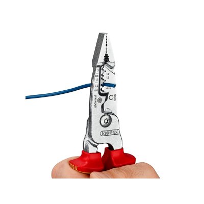 คีมปากรวมงานไฟฟ้า Wire Stripper รุ่น Metric KNIPEX 13 76 200 ME
