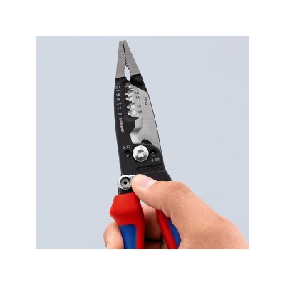 คีมปากรวมงานไฟฟ้า Wire Stripper แบบอเมริกัน KNIPEX รุ่น 13 72 8