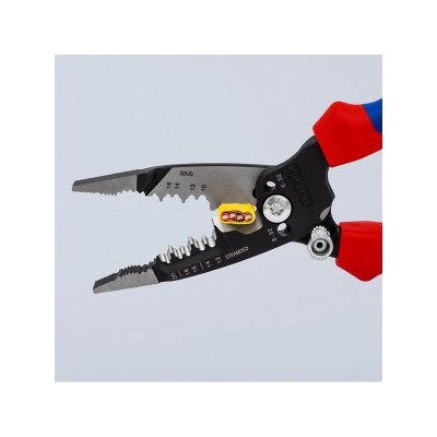 คีมปากรวมงานไฟฟ้า Wire Stripper แบบอเมริกัน KNIPEX รุ่น 13 72 8