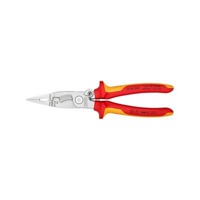 คีมปากรวมติดตั้งระบบไฟฟ้า (มีตัวล็อค) KNIPEX รุ่น 13 96 200