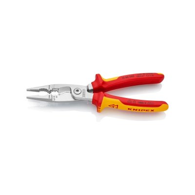 คีมปากรวมติดตั้งระบบไฟฟ้า (ไม่มีตัวล็อค) KNIPEX รุ่น 13 86 200