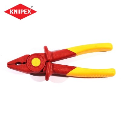 คีมปากแบนพลาสติก KNIPEX รุ่น 98 62 01