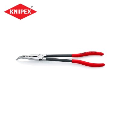 คีมปากแหลมคอยาวพิเศษ ปากงอ 45 องศา KNIPEX รุ่น 28 81 280