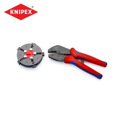 คีมย้ำหางปลา KNIPEX MULTICRIMP เปลี่ยนหัว 5 ดาย