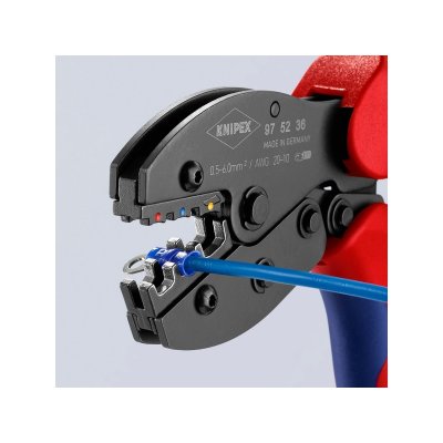 คีมย้ำหางปลา KNIPEX รุ่น PRECIFORCE