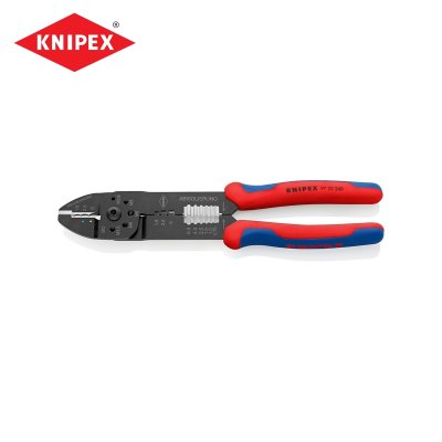 คีมย้ำหางปลาปลั๊ก KNIPEX