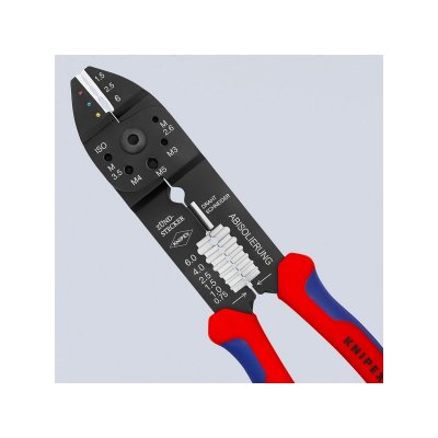 คีมย้ำหางปลาหุ้มฉนวน KNIPEX