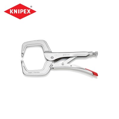 คีมล็อคงานเชื่อม ปากตัวซี KNIPEX ขนาด 280 มม.