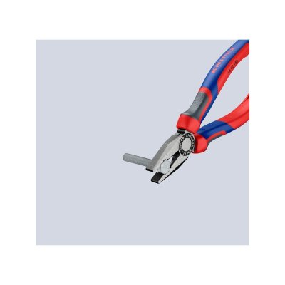 คีมอเนกประสงค์เคลือบดำ ด้ามพลาสติกหนา KNIPEX รุ่น 03 02 180
