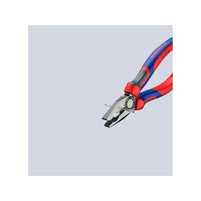 คีมอเนกประสงค์เคลือบดำ ด้ามพลาสติกหนา KNIPEX รุ่น 03 02 180