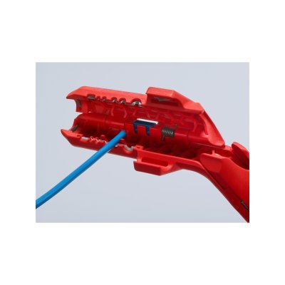 ที่ปอกสายไฟอเนกประสงค์ KNIPEX ErgoStrip รุ่น 16 95 01 SB (ขวา)