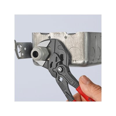ประแจคีมท่อเหลี่ยม ด้ามพลาสติก KNIPEX (180 มม/300 มม) รุ่น K521-8601180