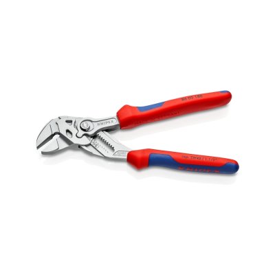 ประแจคีมท่อเหลี่ยม เคลือบโครม ด้ามหนา KNIPEX 180 มม. รุ่น K521-8605180