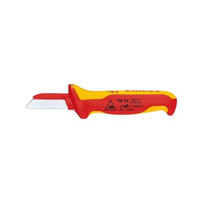 มีดปอกสายไฟ ด้ามกันไฟ KNIPEX รุ่น 98 54