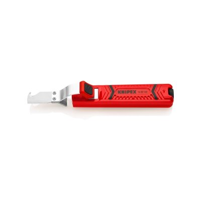 มีดปอกสายไฟ พร้อมใบมีด KNIPEX รุ่น 16 20 165 SB