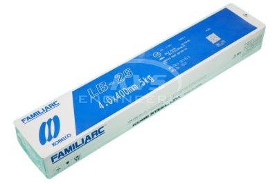 ลวดเชื่อมไฟฟ้าแรงดึงสูงทนอุณหภูมิต่ำ KOBE LB-26 (E7016) 4.0 mm | ThaiBuyTools