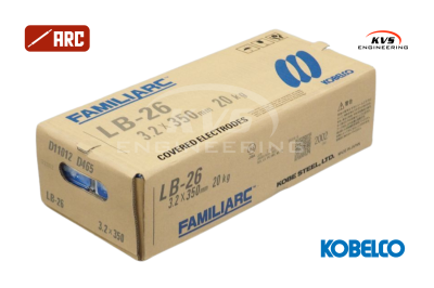ลวดเชื่อมไฟฟ้าแรงดึงสูงทนอุณหภูมิต่ำ KOBE LB-26 (E7016) | ThaiBuyTools