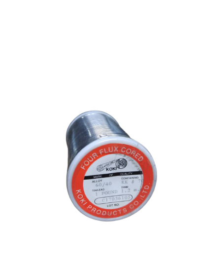 ตะกั่วบัดกรี KOKI 60/40 1 ปอนด์ 1.2 mm