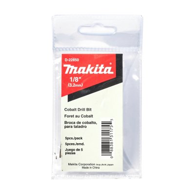 ดอกโคบอล์ท MAKITA ขนาด 1/8"–5/32" รุ่น MP007770 (5 ดอก)