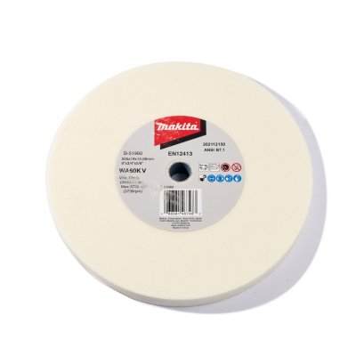 หินไฟอะไหล่ เจียรตั้งโต๊ะ 8 นิ้ว สีขาว WA60K MAKITA รุ่น MPB-51960