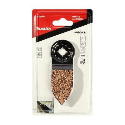 ใบคาร์ไบด์ #40 ปลายแหลม MAKITA 32X50MM รุ่น TMA076