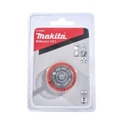 ล้อแปรงไนลอนหยาบ สีส้ม #80 MAKITA รุ่น MPD-45565 (38/50/63/75/100MM)