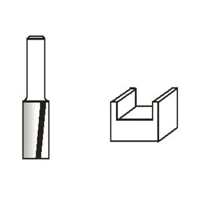 ดอกตรงยาว (2 คม) ก้าน MAKITA รุ่น MPD-49052 1/4" 2-1/4" 1/4"–3/8" 2-7/8" 1/2"