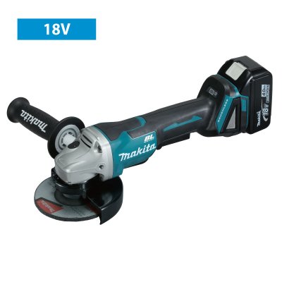 เจียรไร้สาย สวิตช์บีบ 5 นิ้ว 18V (ไม่รวมแบตเตอรี่) MAKITA รุ่น DGA508Z