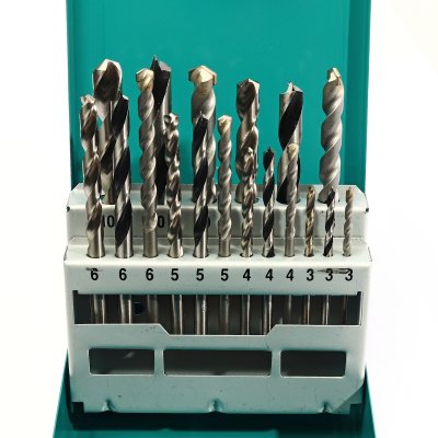 ดอกเจาะไม้ ปูน เหล็ก MAKITA ชุด 18PC/9PC รุ่น D-46202/D-46399/D-71962