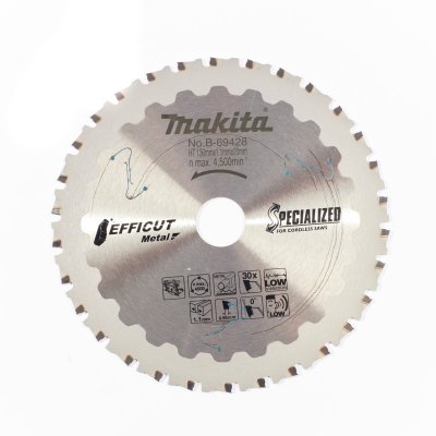 ใบเลื่อยวงเดือนตัดโลหะ MAKITA EFFICUT รุ่น B-69428 ขนาด 5-6 นิ้ว 30-48 ฟัน
