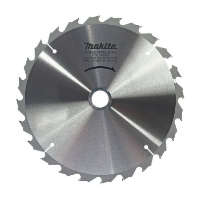 ใบเลื่อยวงเดือนคาร์ไบด์ตัดไม้ MAKITA รุ่น MP005655 ขนาด 255-405MM (10-16 นิ้ว) 24-60 ฟัน