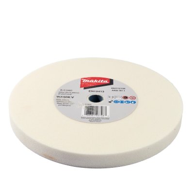 หินไฟอะไหล่ เจียรตั้งโต๊ะ 8 นิ้ว สีขาว WA60K MAKITA รุ่น MPB-51960