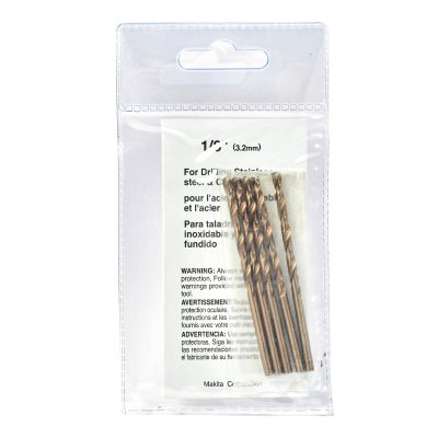 ดอกโคบอล์ท MAKITA ขนาด 1/8"–5/32" รุ่น MP007770 (5 ดอก)