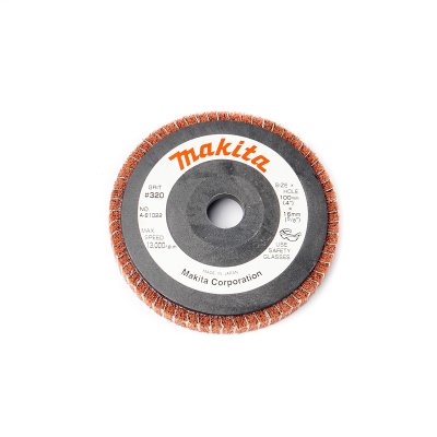 แผ่นใยขัดไฟเบอร์ MAKITA เบอร์ #320 สำหรับ 9523NB (NO.503)