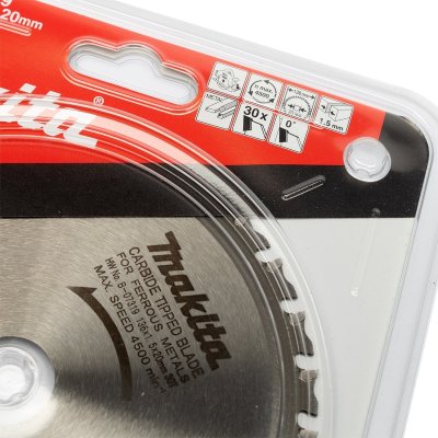 ใบเลื่อยวงเดือนตัดโลหะ MAKITA ขนาด 136 มม. 30 ฟัน สำหรับ DCS550
