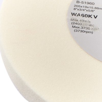 หินไฟอะไหล่ เจียรตั้งโต๊ะ 8 นิ้ว สีขาว WA60K MAKITA รุ่น MPB-51960