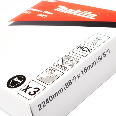 ใบเลื่อยสายพาน MAKITA ขนาด 16 มม. สำหรับ LB1200 (3 ชิ้น/แพ็ค)