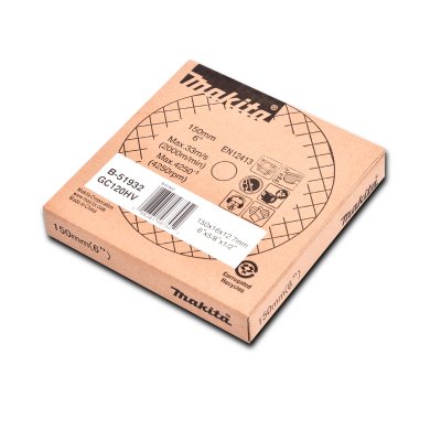 หินไฟอะไหล่ เจียรตั้งโต๊ะ 6 นิ้ว สีเขียว GC120HV MAKITA รุ่น MPB-51932